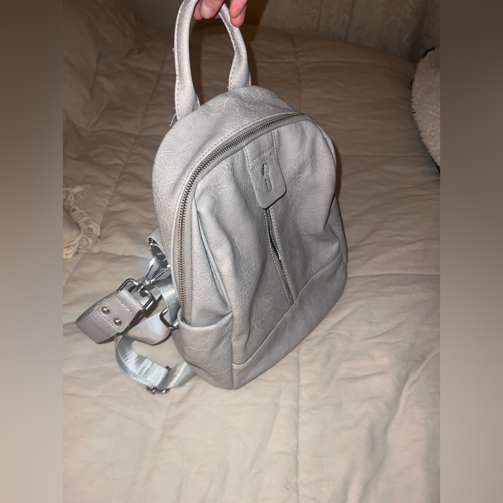 Gray Backpack/ Tote